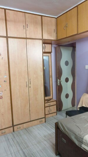 Building Lobby in 1 BHK Apartment at Millenium Park, Mulund East – for Rent