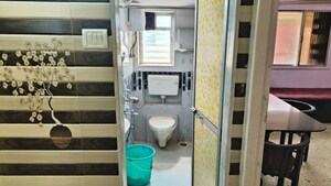 Bathroom in 2 BHK Apartment at Khandwala Apartment, Santacruz East – for Sale