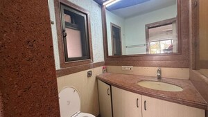 Bathroom in 3 BHK Apartment at Bandra West – for Rent
