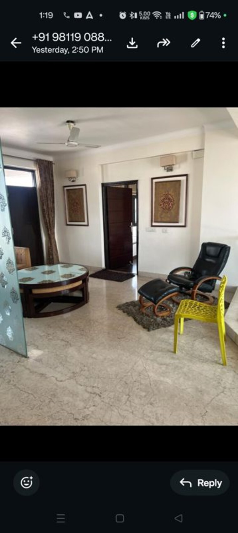 Living Room, the-citizen-apartments 4 Bedroom 5800 Sq.Ft. Apartment In Sector 51 Gurgaon 10201281