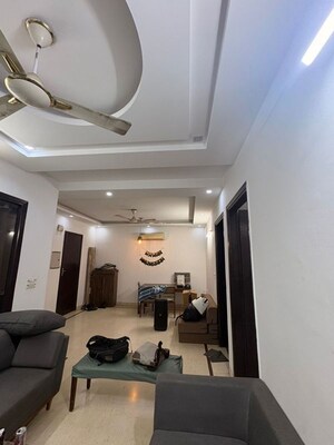 Living Room in 3 BHK Builder Floor at Vipul World Floors, Sector 48 – for Rent