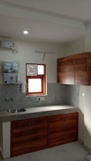 Kitchen in 1 RK Builder Floor at Ansal Sushant Lok I, Sector 43 – for Rent