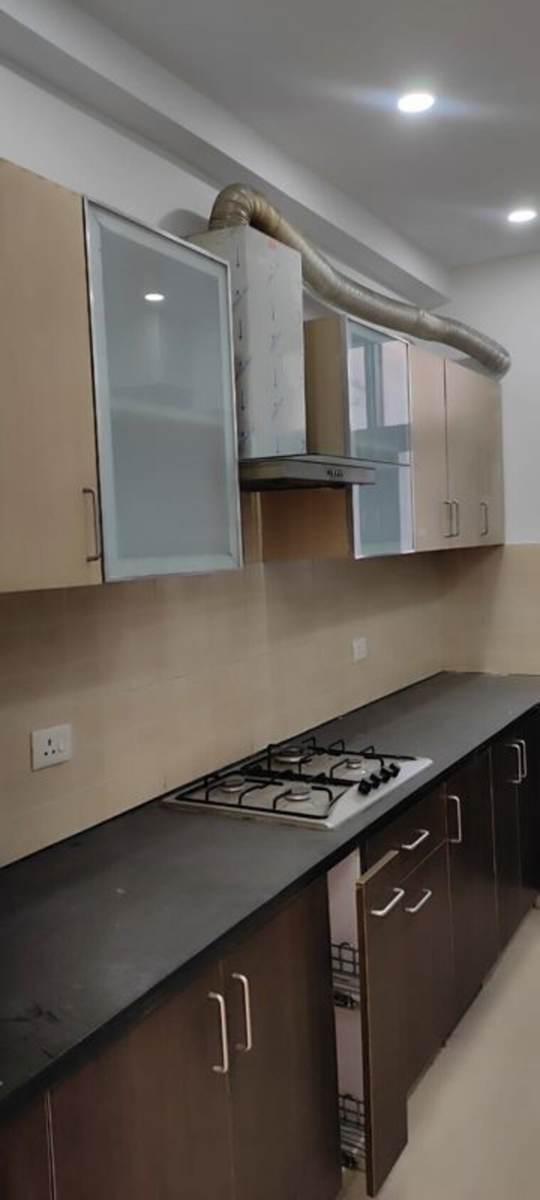 Kitchen, omaxe-new-chandigarh 3.5 Bedroom 1725 Sq.Ft. Builder Floor In North Mullanpur Chandigarh 10201462