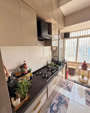 Kitchen in 2 BHK Apartment at Hiranandani Gardens, Powai – for Rent