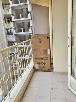 Balcony in 1.5 BHK Apartment at KW Srishti, Raj Nagar Extension – for Rent