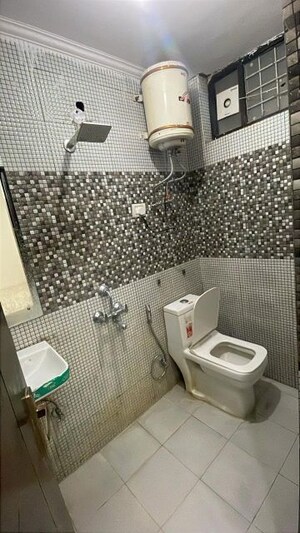 Bathroom in 1 BHK Builder Floor at Vipul Tech Square, Sector 43 – for Rent