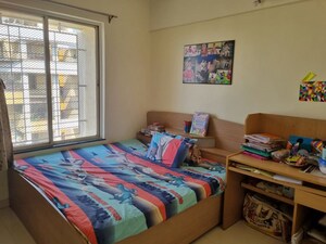 Bedroom in 3 BHK Apartment at Royal Heights Pune, Bopodi – for Rent