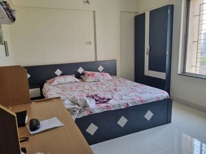 Bedroom in 3 BHK Apartment at Royal Heights Pune, Bopodi – for Rent