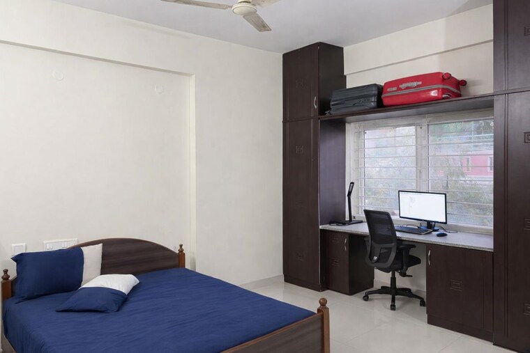 Master Bedroom, madhapur 3 Bedroom 2000 Sq.Ft. Builder Floor In Madhapur Hyderabad 10201636