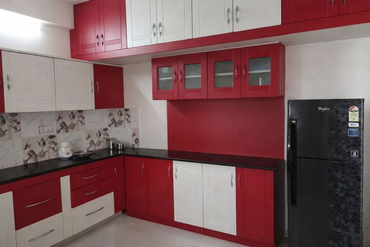 Kitchen, madhapur 3 Bedroom 2000 Sq.Ft. Builder Floor In Madhapur Hyderabad 10201636
