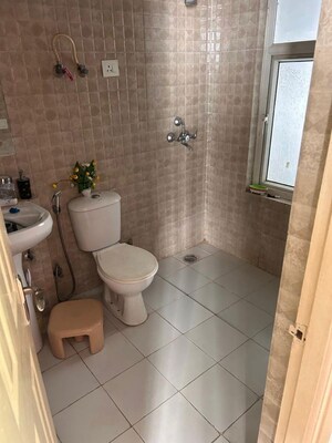 Bathroom in 3 BHK Apartment at Mapsko Royale Ville, Sector 82 – for Rent
