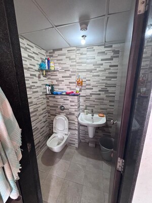 Bathroom in 1 BHK Apartment at Jhamtani Vision Ace Phase 1, Tathawade – for Sale