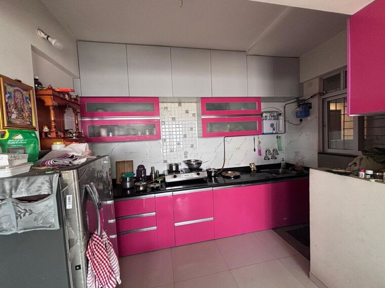 Kitchen, jhamtani-vision-ace-phase-1 1 Bedroom 409 Sq.Ft. Apartment In Tathawade Pune 10201724