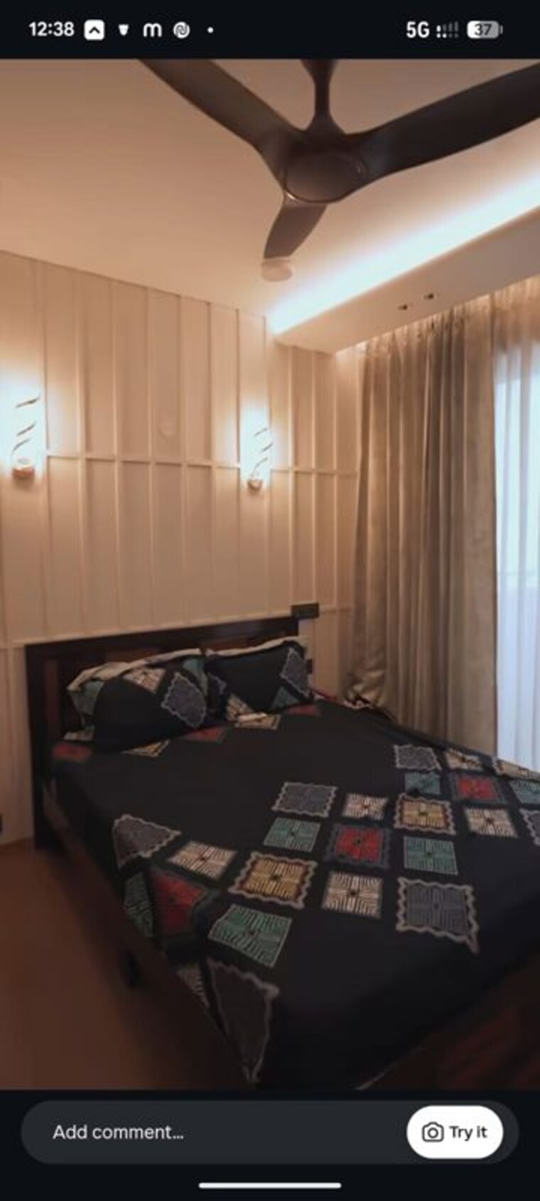 Bedroom, mapsko-royale-ville 3.5 Bedroom 2300 Sq.Ft. Apartment In Sector 82 Gurgaon 10201708