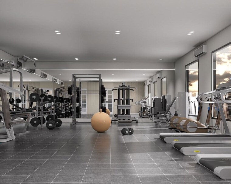 Gym, krishna-villa-sector-16b 2.5 Bedroom 1500 Sq.Ft. Villa In Sector 16b Greater Noida Greater Noida 10201744