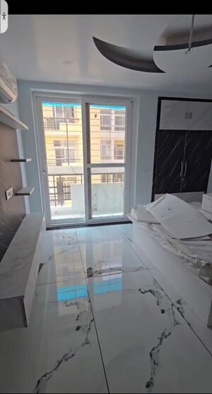 Balcony in 3 BHK Apartment at Lakshya Height II, Sushant Golf City – for Rent