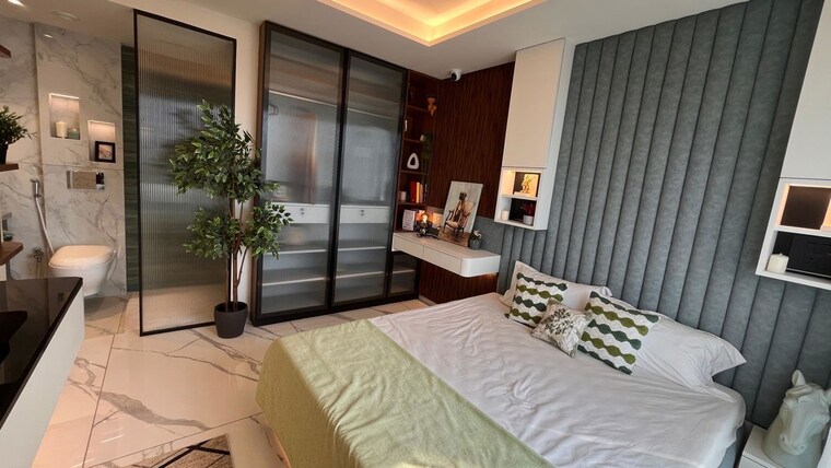 Bedroom, hubtown-celeste 2 Bedroom 660 Sq.Ft. Apartment In Worli Mumbai 10201789