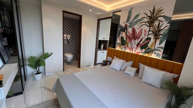 Bedroom, hubtown-celeste 2 Bedroom 660 Sq.Ft. Apartment In Worli Mumbai 10201789