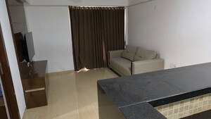 Living Room in 1 BHK Apartment at Lodha Belmondo, Gahunje – for Rent