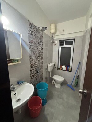 Bathroom in 2 BHK Apartment at Pallavi Chhaya CHS, Chembur – for Rent