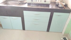 Kitchen in 1 BHK Apartment at Runwal Regency, Majiwada – for Rent