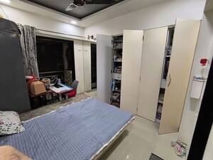 Bedroom in 2 BHK Apartment at Squarefeet Ace Square phase 2, Ghodbunder Road – for Rent