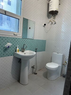 Bathroom in 2 BHK Apartment at Coral Kunj, Vaishali Nagar – for Rent