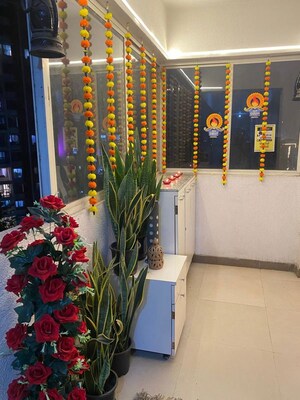 Balcony in 2 BHK Apartment at Sai Raj Heights, Punawale – for Sale