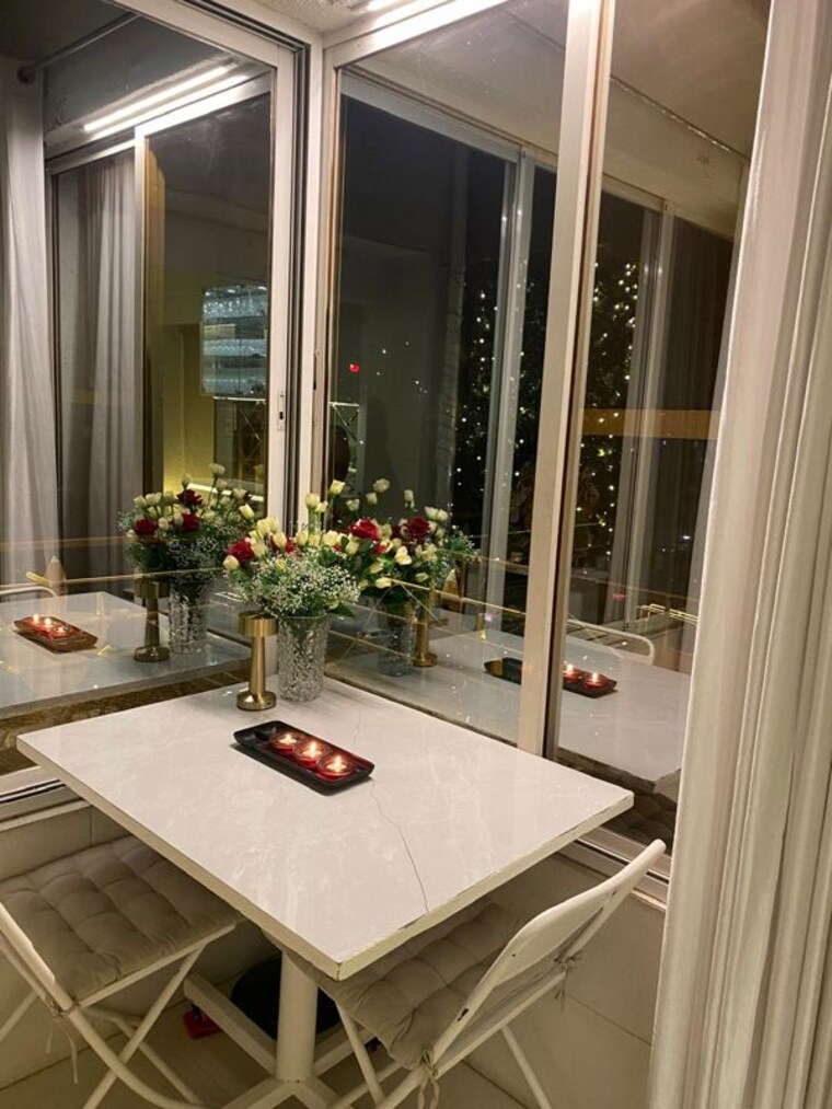 Balcony, sai-raj-heights 2 Bedroom 1000 Sq.Ft. Apartment In Punawale Pune 10200604