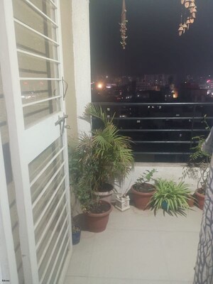 Balcony in 1 BHK Apartment at Sukhwani Palms, Wagholi – for Rent