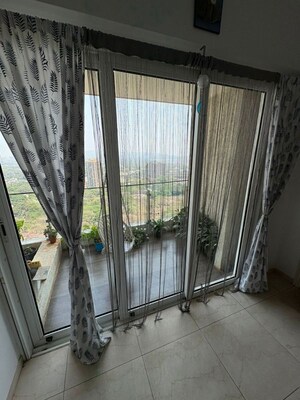 Balcony in 3 BHK Apartment at LnT Realty Crescent Bay, Parel – for Rent