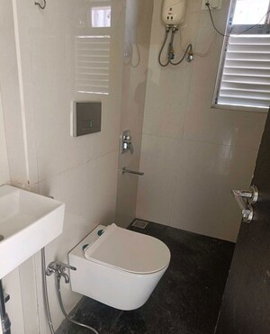 Bathroom in 2 BHK Apartment at Ruparel Orion, Chembur – for Rent