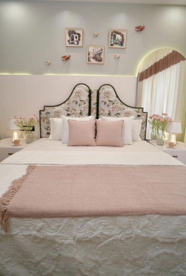 Bedroom, ambala highway 3 Bedroom 180 Sq.Yd. Apartment In Ambala Highway Zirakpur 10202198