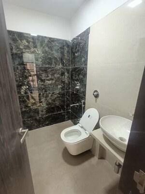 Bathroom in 2 BHK Apartment at Chandak 34 Park Estate, Goregaon West – for Rent