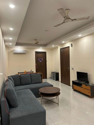 Living Room in 1 BHK Apartment at Saket – for Rent