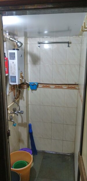 Bathroom in 1 RK Apartment at Kamal Kunj Parel, Parel – for Rent