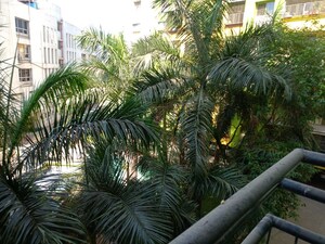 Balcony in 3 BHK Apartment at Ganesham Phase I, Pimple Saudagar – for Rent