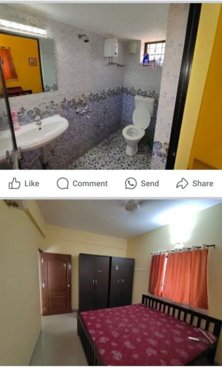 Master Bedroom, parra 2 Bedroom 1000 Sq.Ft. Apartment In Parra Goa 10148878