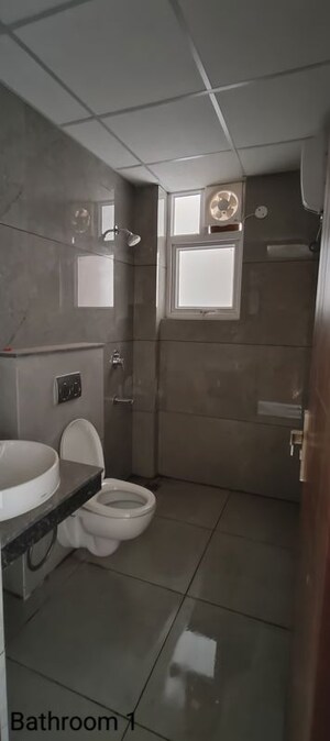 Bathroom in 3 BHK Apartment at Allwin El Spazia, Sanauli – for Rent