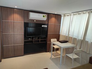 Bathroom in 1 BHK Apartment at Poonam Apartments Worli, Worli – for Rent