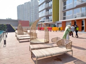 Staircase in 2 BHK Apartment at Tata Serein, Pokhran Road No Two – for Sale