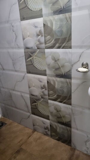 Bathroom in 1.5 BHK Apartment at Omkar Raga, Chembur – for Rent