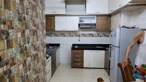 Kitchen in 1.5 BHK Apartment at Omkar Raga, Chembur – for Rent