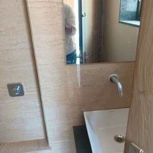 Bathroom in 1 BHK Apartment at Ornate Heights, Vasai East – for Rent