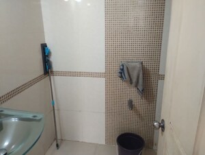 Bathroom in 2 BHK Apartment at Dedhia Palatial Height, Powai – for Rent