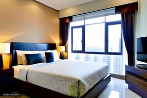 Bedroom in 2 BHK Apartment at Arkade Nest, Mulund West – for Sale