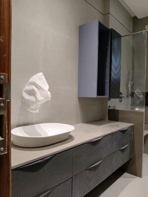 Bathroom in 3 BHK Apartment at M3M Sky City, Sector 65 – for Rent