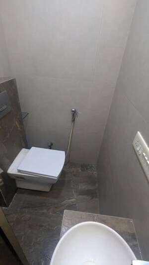 Bathroom in 2 BHK Apartment at Ashish Raj Mahal, Juhu – for Rent