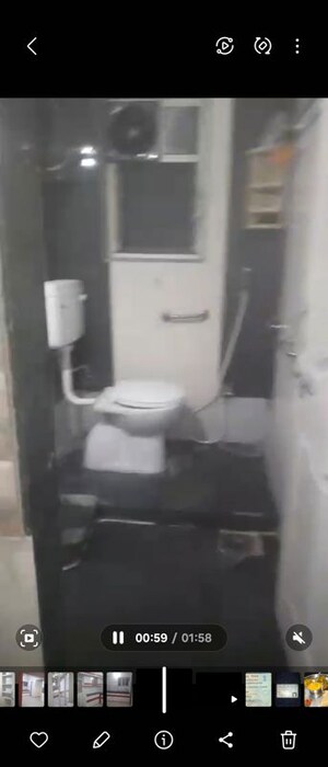 Bathroom in 2 BHK Apartment at L S Mehetre Shiv Angan, Pimple Saudagar – for Rent