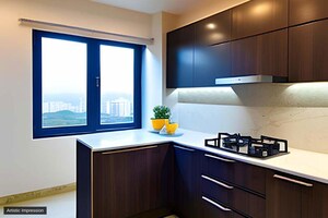 Kitchen in 3 BHK Apartment at Arkade Nest, Mulund West – for Sale